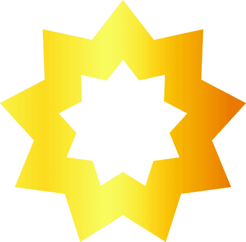 transparent geometric star shape in vibrant yellow hues - Download Free Stock Videos Pikwizard.com