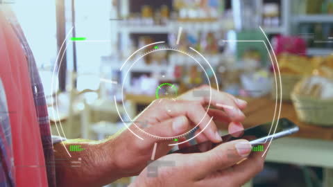 Digital Scan Overlay While Using Smartphone in Retail Store