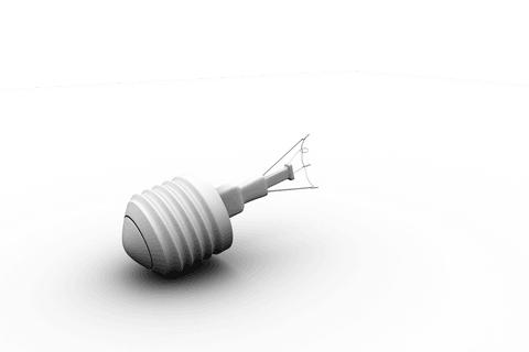 light bulb core with filament on transparent background illustration - Download Free Stock Videos Pikwizard.com