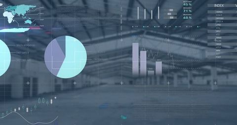Global Data Analysis in Modern Warehouse Environment - Download Free Stock Images Pikwizard.com