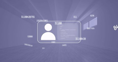 Digital Data Flow and Virtual Interface Visualization - Download Free Stock Images Pikwizard.com