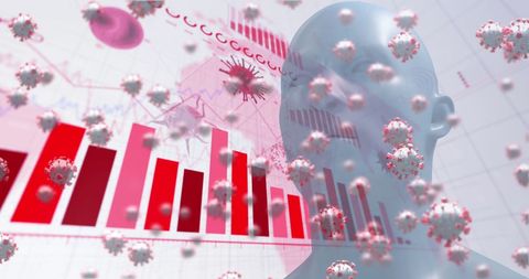 Digital Interface Showing COVID-19 Impact on Global Statistics - Download Free Stock Images Pikwizard.com