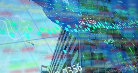 Global Financial Market Analytics and Digital Economies - Download Free Stock Images Pikwizard.com