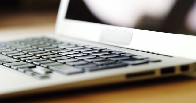 Close-up of Laptop Keyboard and Screen Focusing on Keys - Download Free Stock Images Pikwizard.com