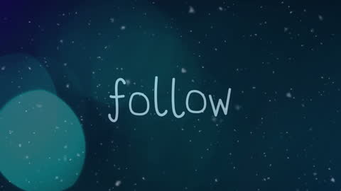 Follow Concept in Winter Snowfall Animation