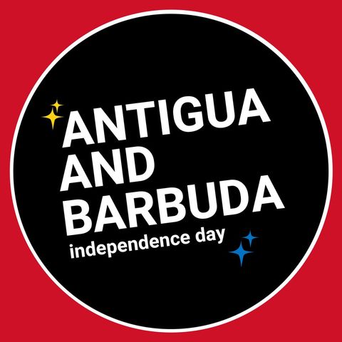 Antigua and Barbuda Independence Day Graphic Celebration - Download Free Stock Templates Pikwizard.com
