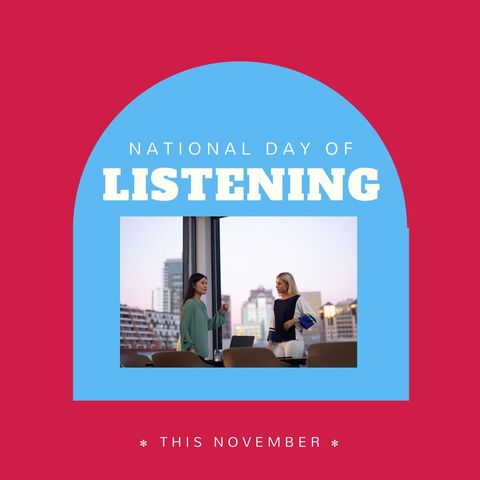 National Day of Listening Celebration with Businesswomen