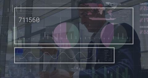 Business Team Engaged in Digital Data Processing - Download Free Stock Images Pikwizard.com