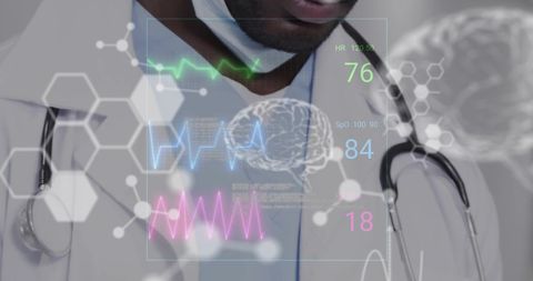 Afro-American Doctor Monitoring Medical Data with Innovation Frequency Charts