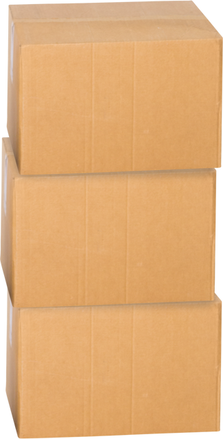 Stacked Transparent Brown Cardboard Parcels Isolated - Download Free Stock Videos Pikwizard.com