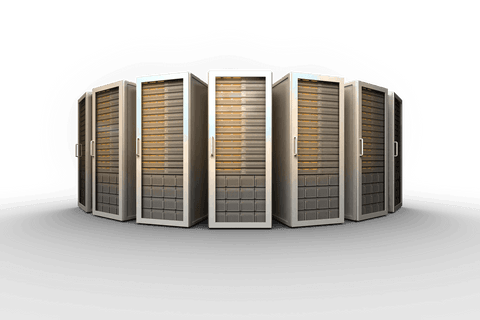 transparent digital server rack illustration for computing networks - Download Free Stock Videos Pikwizard.com