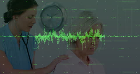 Digital Interface and Medical Care Fusion with Data Animation