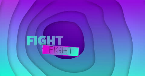 Colorful Modern Animation with Dynamic Typography