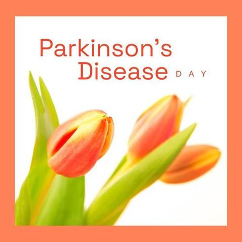 World Parkinson's Day Awareness with Vibrant Tulips - Download Free Stock Templates Pikwizard.com