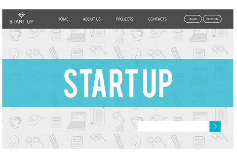 startup concept with transparent vector design for business - Download Free Stock Videos Pikwizard.com