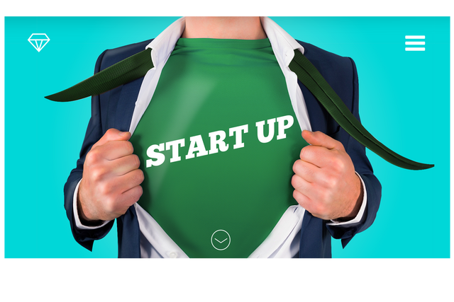 Businessman Revealing Green T-shirt with Startup Text on Transparent Background - Download Free Stock Videos Pikwizard.com