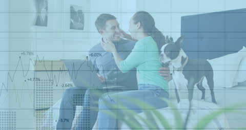 Couple Enjoying Relaxation Blend with Modern Technology