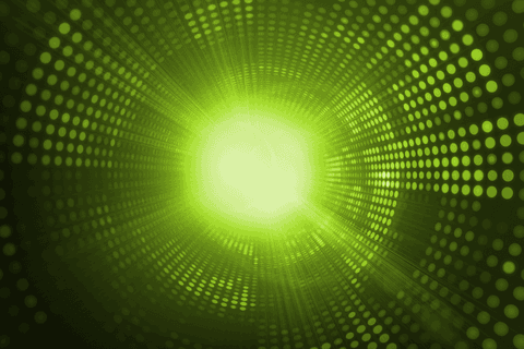 green abstract light shape on transparent background - Download Free Stock Videos Pikwizard.com