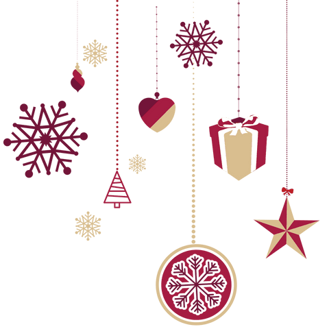 Colorful Christmas Ornament Decorations on Transparent Background - Download Free Stock Videos Pikwizard.com