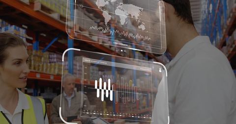Data Analysis in Modern Warehouse Environment - Download Free Stock Images Pikwizard.com