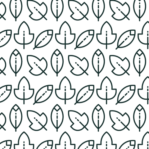 Seamless Black Leaf Pattern on Transparent Background Design - Download Free Stock Videos Pikwizard.com