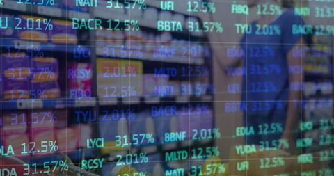 Data Interface Overlay in Retail Shopping Environment