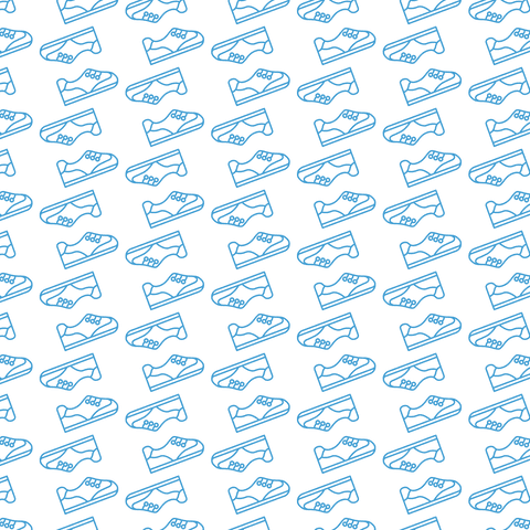 Blue Footwear Pattern on Transparent Background for Design - Download Free Stock Videos Pikwizard.com
