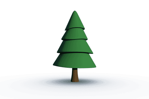Digital Christmas Tree on Transparent Background for Seasonal Decorations - Download Free Stock Videos Pikwizard.com
