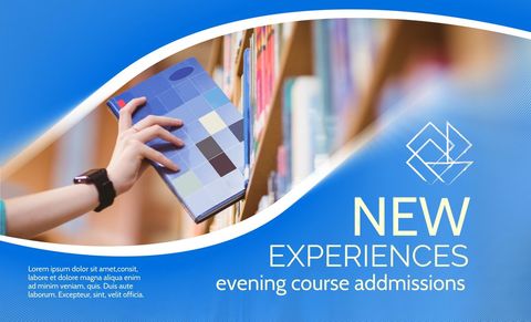 promoting continuing education opportunities with book selection - Download Free Stock Templates Pikwizard.com