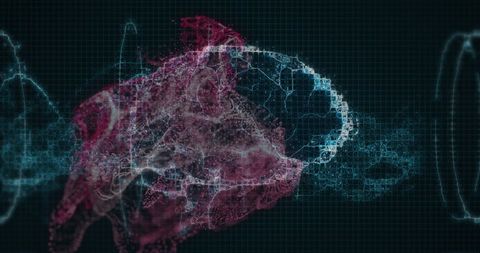 Digital Brain AI with Futuristic Interface Elements - Download Free Stock Images Pikwizard.com