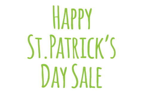 Happy St. Patrick’s Day Sale Text on Transparent Background - Download Free Stock Videos Pikwizard.com