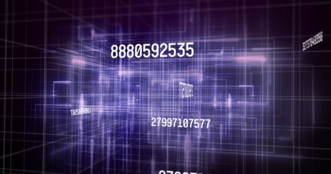 Digital Light Trails and Numbers on Black Background - Download Free Stock Images Pikwizard.com