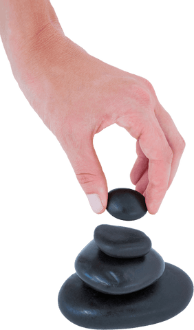 caucasian hand balancing massage stones transparent background - Download Free Stock Videos Pikwizard.com