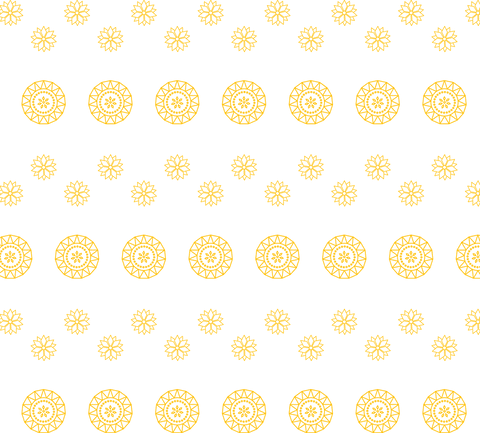 transparent floral vector with yellow pattern rows - Download Free Stock Videos Pikwizard.com
