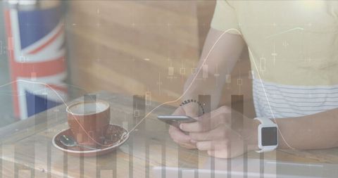 Data Analysis and Communication Using Smartphone Technology - Download Free Stock Images Pikwizard.com