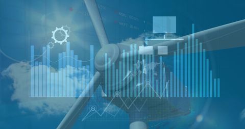 Composite of Data Analytics and Sustainable Wind Energy