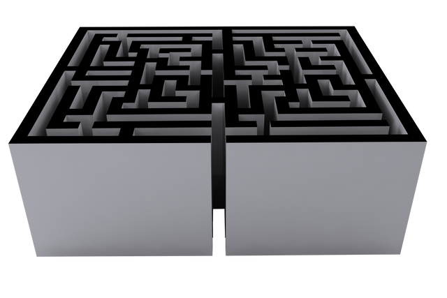 Gray Maze on Transparent Background for Direction and Searching Concept - Download Free Stock Videos Pikwizard.com