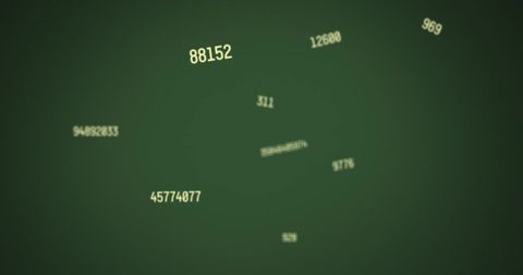Floating Numbers on Green Educational Background - Download Free Stock Images Pikwizard.com