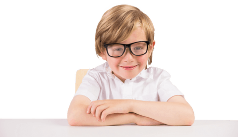 Smiling Schoolboy with Glasses on Transparent Background - Download Free Stock Videos Pikwizard.com