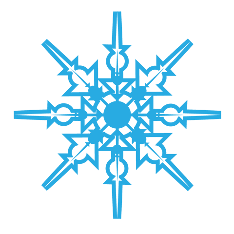 delicate transparent digital blue snowflake design - Download Free Stock Videos Pikwizard.com