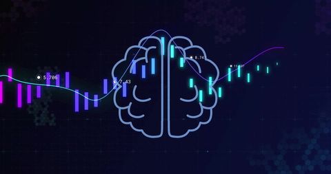 artificial intelligence analyzing stock market trends - Download Free Stock Images Pikwizard.com