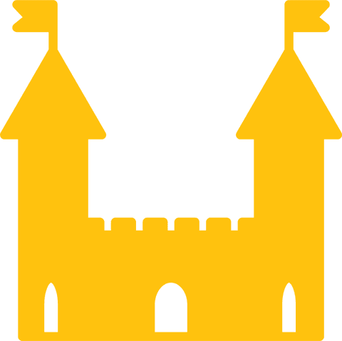 castle silhouette on transparent background - Download Free Stock Videos Pikwizard.com