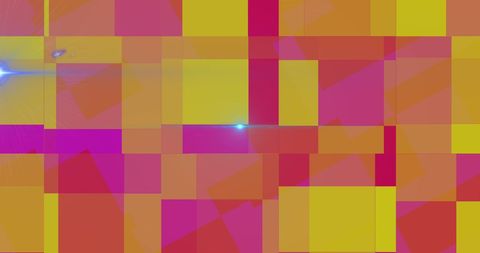 Dynamic abstract background with colorful squares and lights