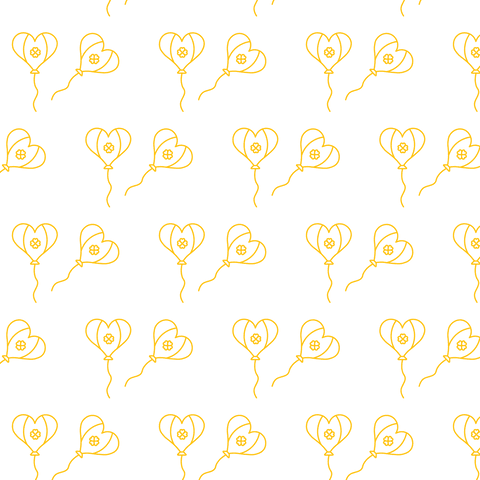 Heart Shaped Balloon Transparent Pattern on Black Background - Download Free Stock Videos Pikwizard.com