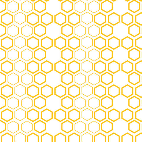 repetitive yellow hexagon pattern on transparent background - Download Free Stock Videos Pikwizard.com