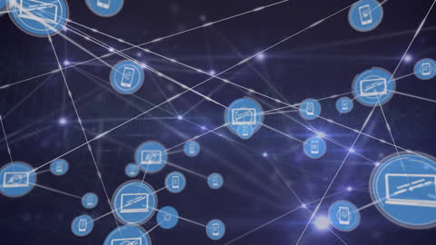 Digital Network Connections with Globe Interface