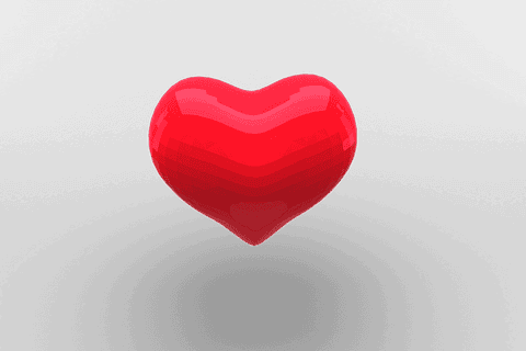 glossy red heart shape on transparent background design - Download Free Stock Videos Pikwizard.com