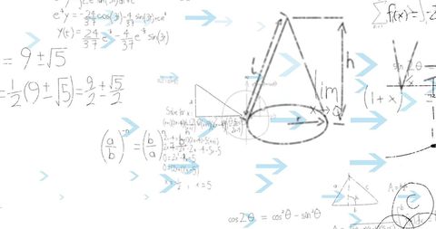 Abstract Mathematical Data Processing on White Background - Download Free Stock Images Pikwizard.com