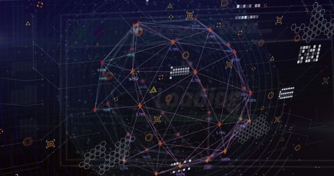 Futuristic Digital Network and Data Connectivity Concept - Download Free Stock Images Pikwizard.com