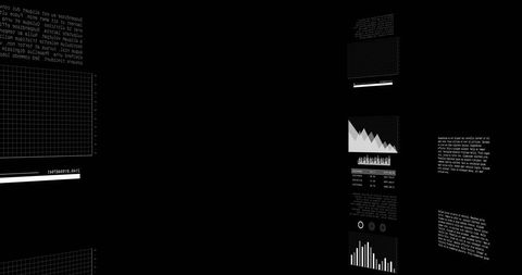 Futuristic Digital Data Analytics and Graph Interfaces - Download Free Stock Images Pikwizard.com